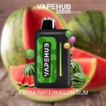 VAPEHUB EXTRA WATERMELON GUM – 20000 PUFFS