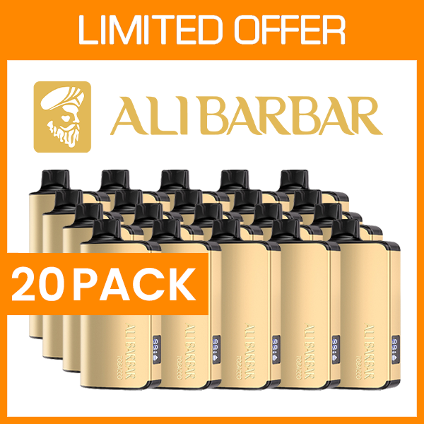 ALI-BARBAR-PACK-20.png 20 PACK – ALIBARBAR INGOT – 9000 PUFFS - Image 1