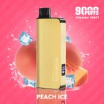 PEACH ICE – ALIBARBAR INGOT – 9000 PUFFS