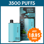 MINT ICE – BREZE STIIK BOX – 3500 PUFFS
