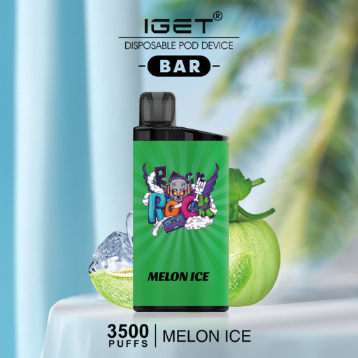 IGET-BAR-Melon-Ice-1.png MELON ICE – IGET BAR – 3500 PUFFS - Image 1
