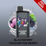 BLACKBERRY YOGURT ICE BERRY – IGET BAR PRO – 10000 PUFFS