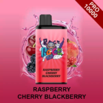 RASPBERRY CHERRY BLACKBERRY – IGET BAR PRO – 10000 PUFFS