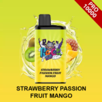STRAWBERRY PASSION FRUIT MANGO – IGET BAR PRO – 10000 PUFFS