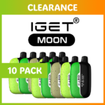 10 PACK – IGET MOON – 5000 PUFFS