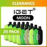 20 PACK – IGET MOON – 5000 PUFFS