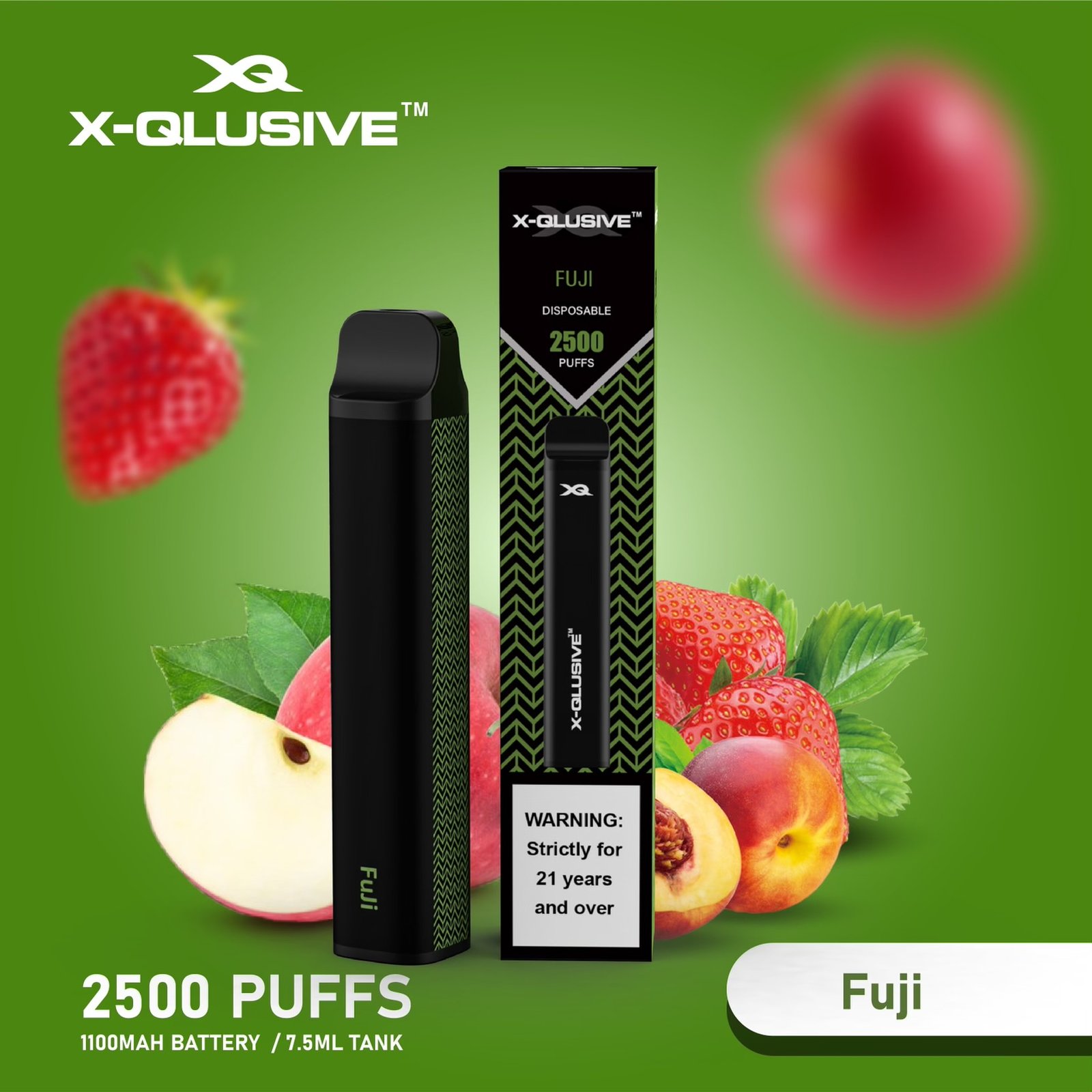 IMG_4471.jpg X-QLUSIVE FUJI – 2500 PUFFS - Image 1
