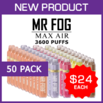 MR FOG MAX AIR – 3600 PUFFS – 50 PACK