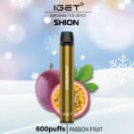 PASSIONFRUIT – IGET SHION – 600 PUFFS