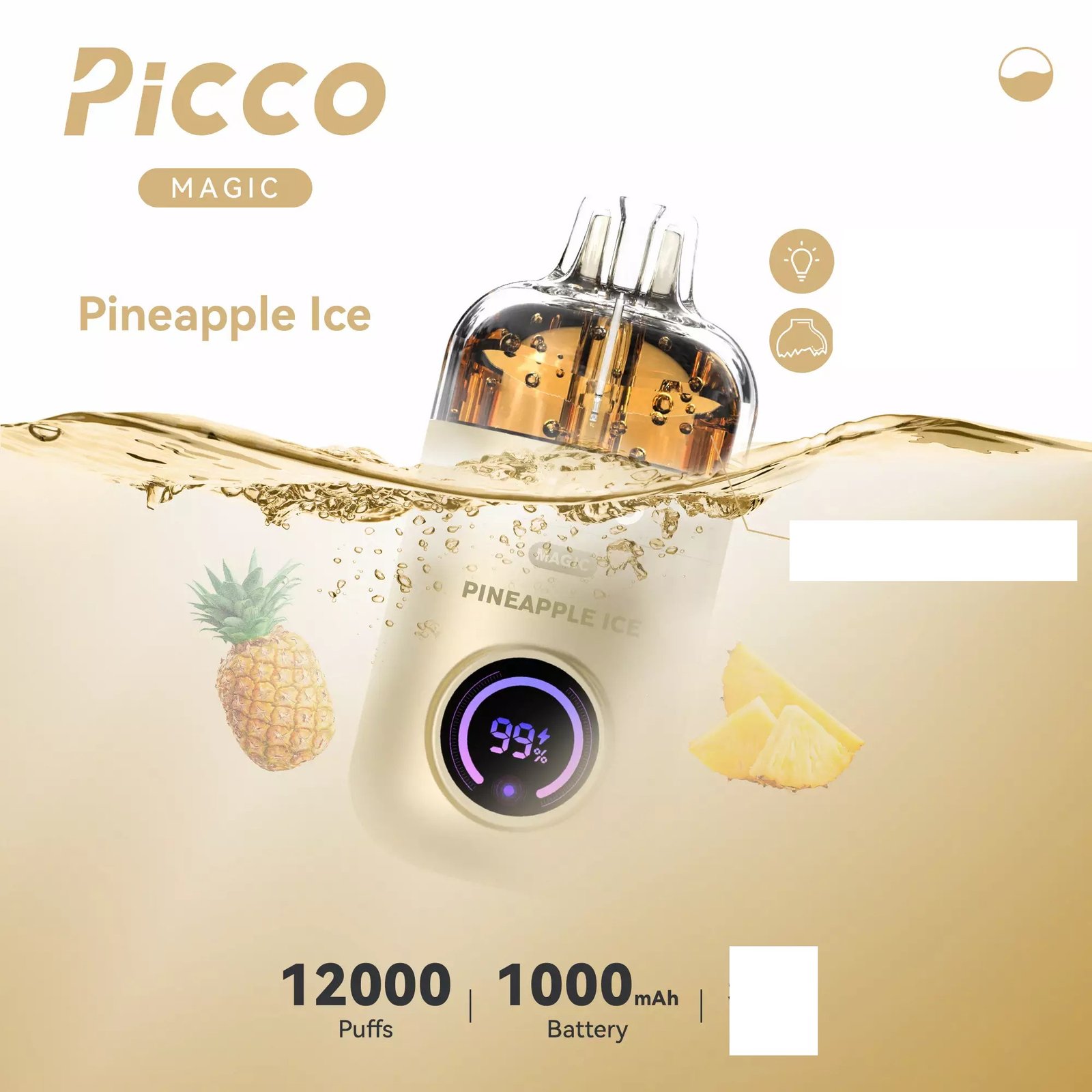 Pineapple-Ice.jpg PICCO MAGIC 12000 – Pineapple Ice - Image 1