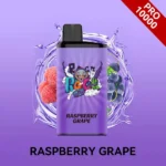 RASPBERRY GRAPE – IGET BAR PRO – 10000 PUFFS