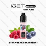 IGET BAR PLUS S3 KIT – Strawberry Raspberry
