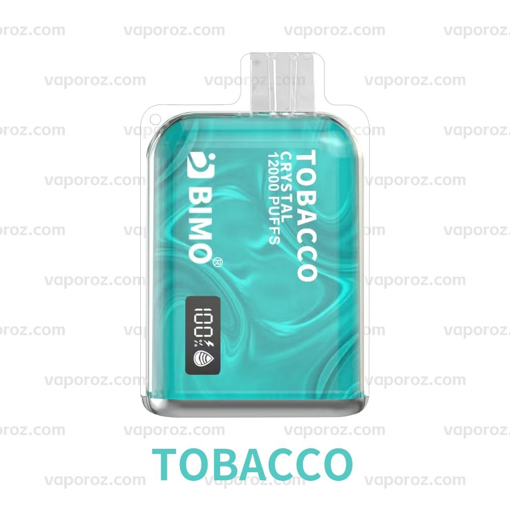 TOBACCO.jpg BIMO Crystal 12k Puffs Disposable Vapes – Special Offer! - Image 1