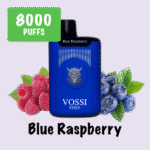 BLUE RASPBERRY – VOSSI – 8000 PUFFS