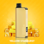 YELLOW STARBURST – ALIBARBAR INGOT – 9000 PUFFS