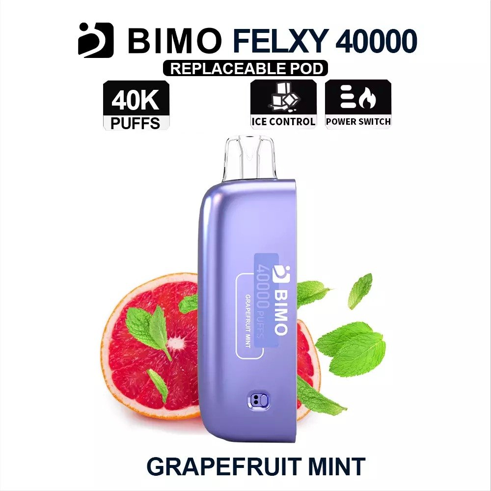 grapefruit-mint2.jpg BIMO FELXY 40000 Pod – Grapefruit Mint - Image 1