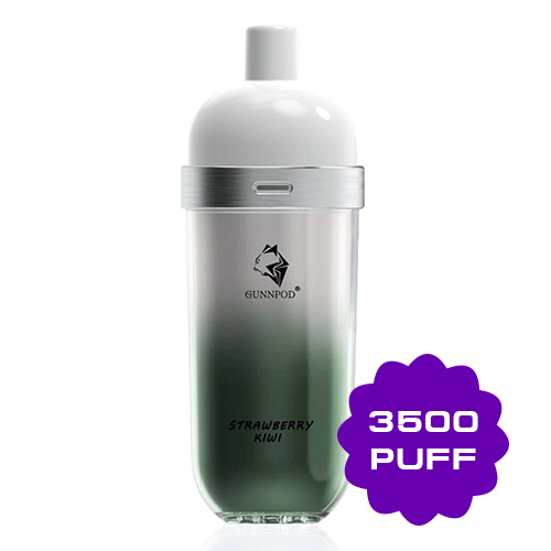 gunnpod-wave-strawberry-kiwi.png GUNNPOD WAVE STRAWBERRY KIWI – 3500 PUFFS - Image 1
