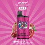 CHERRY POMEGRANATE – IGET BAR – 3500 PUFFS