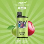 DOUBLE APPLE – IGET BAR – 3500 PUFFS