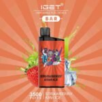 STRAWBERRY KIWI ICE – IGET BAR – 3500 PUFFS