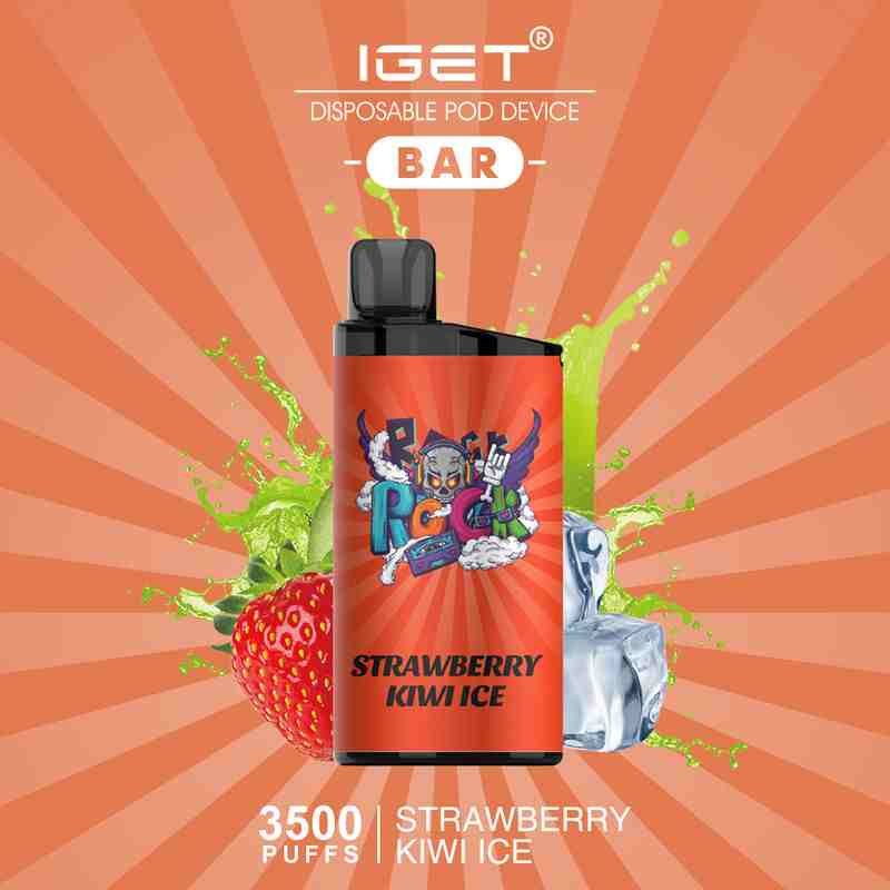 iget-bar-strawberry-kiwi-ice-3500-puffs_11zon.jpeg STRAWBERRY KIWI ICE – IGET BAR – 3500 PUFFS - Image 1