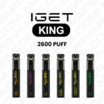IGET KING Disposable Vape Wholesale (2600 Puffs)