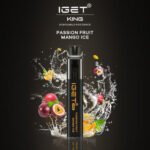 IGET KING PASSION FRUIT MANGO ICE – 2600 PUFFS