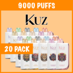 20 PACK – KUZ ULTRA 9000 PUFFS