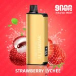 STRAWBERRY LYCHEE – ALIBARBAR INGOT – 9000 PUFFS