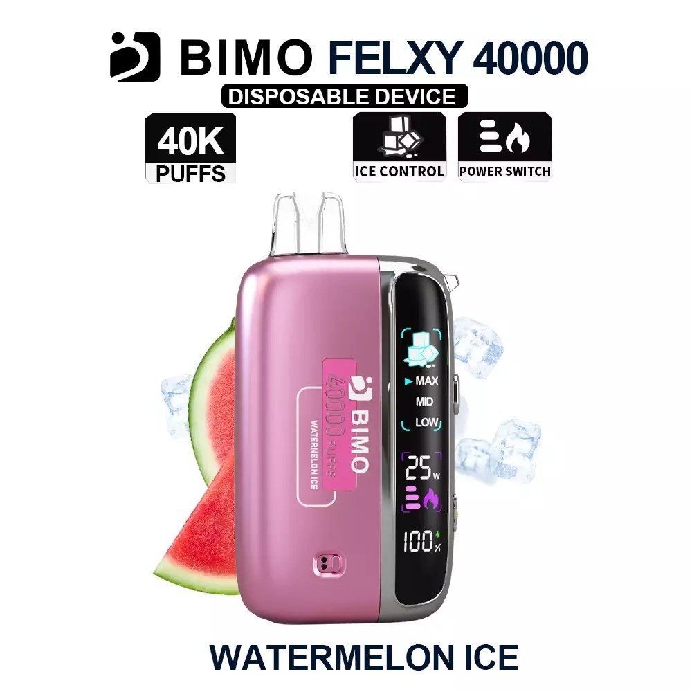 watermelon-ice1.jpg BIMO FELXY 40000 Kit – Watermelon Ice - Image 1